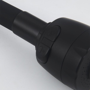 Baterie de bucatarie monocomanda cu montaj pe perete Dover cu gat flexibil negru mat - Img 5