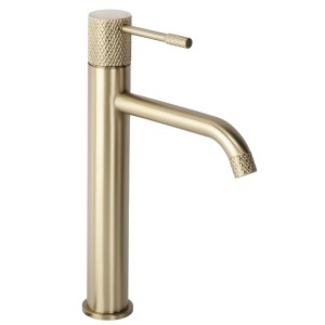 Baterie inalta pentru lavoar Rea Venti Brush Gold