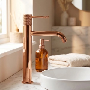 Baterie inalta pentru lavoar Rea Venti Copper High - Img 2