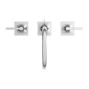 Baterie lavoar Ideal Standard Atelier Joy Neo crom lucios dubla comanda cu ventil - Img 3