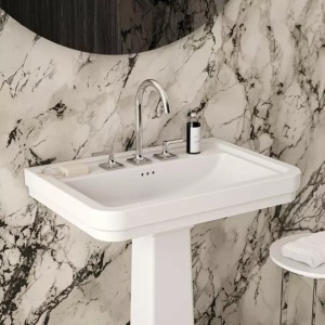 Baterie lavoar Ideal Standard Atelier Joy Neo crom lucios dubla comanda cu ventil - Img 11