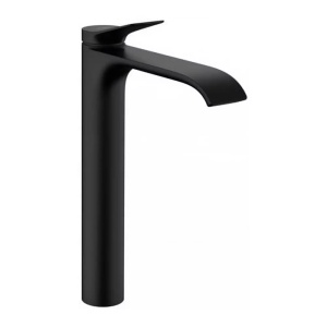 Baterie lavoar inalta, cu ventil, PRO HANSGROHE VIVENIS, negru mat