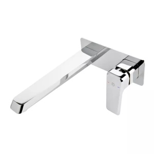Baterie lavoar incastrata FDesign Brina crom lucios cu corp ingropat - Img 1