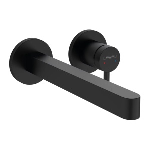 Baterie lavoar incastrata PRO HANSGROHE FINORIS ,negru mat