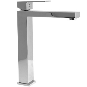 Baterie Lavoar REA FENIX CHROM High, Montaj Pe Blat, Capat Fix, Monocomanda, Inaltime 27.5 Cm, Finisaj Crom - Img 1