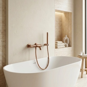 Baterie pentru cadă REA Venti Brush Copper - Img 3