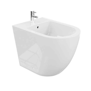 Bideu stativ cu fixare ascunsa Spectrum Trendi 37 x 56.5 cm alb