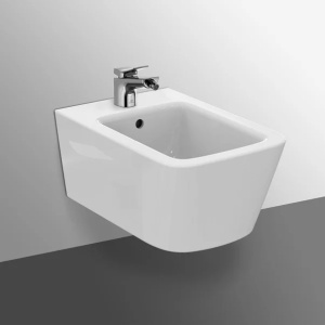 Bideu suspendat Ideal Standard Atelier Blend Cube alb lucios - Img 7