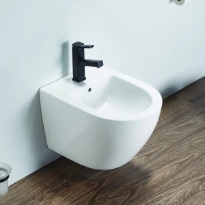 Bideu suspendat Rune Ivaldi, Design Modern, Culoare Alb - Img 1