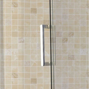 Cabina de dus dreptunghiulara din sticla securizata 8 mm si rame cromata ZBD-900, 120 x 90 cm - Img 13