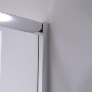 Cabina de dus patrata din sticla securizata cu rame cromate si usi glisante ZKM-1019 100 x 100 cm - Img 10