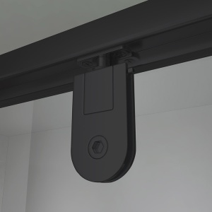 Cabina de dus patrata din sticla securizata cu rame negre KZ04A 70 x 70 cm - Img 13