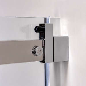 Cabina de dus patrata din sticla securizata si rame cromate ZBD-9063 90 x 90 cm - Img 13