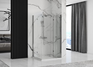 Cabina de dus pliabil Rea Fold N2 Modul 80X80 - Img 3