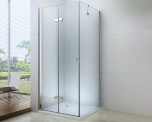 Cabina De Dus Rectangulara PRO OSLO ONE, Usa Pliabila, Dimensiuni La Alegere, Sticla Securizata 6 Mm, Inaltime 195 Cm - Img 5