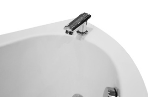 Cada baie cu hidromasa si SPA Black pentru o persoana, montaj stanga, 169 x 90 x 56 cm - Img 15