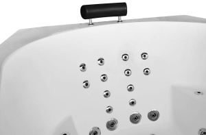 Cada cu hidromasaj asimetrica MUE-007A stanga – 170 x 100 x 70 cm, 49 duze, incalzitor si Bluetooth - Img 14