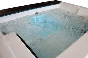 Cada cu hidromasaj jacuzzi pentru gradina PRO-1543 pentru 3 persoane 200 x 170 x 80 cm - Img 9