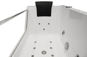 Cada cu hidromasaj si cromoterapie MO-0319, 170 x 80 cm, panou de sticla, Bluetooth si radio - Img 9