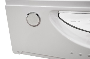 Cada de baie cu hidromasaj MO-1633 Turbo Spa – 168 x 86 x 60 cm, geam frontal si incalzitor, alb - Img 7