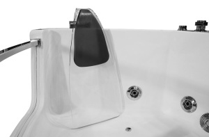 Cada de baie cu hidromasaj si Black SPA pentru 2 persoane, dimensiune 141x141x61cm - Img 13