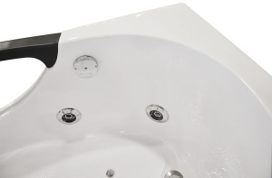 Cada de baie cu hidromasaj si cromoterapie MO-1002 cu geam panoramic, baterie termostatica si Bluetooth – 180 x 88 x 65 cm - Img 12