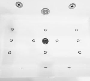 Cada de baie cu hidromasaj si cromoterapie MO-18058L, design canelat, 170 x 80 x 60 cm, alb - Img 13