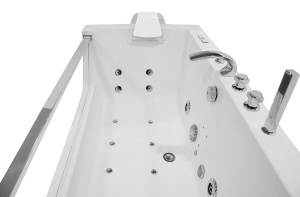 Cada de baie cu hidromasaj si SPA White pentru o persoana 176 x 85 x 61 cm - Img 11