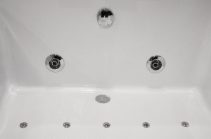 Cada de baie cu hidromasaj si Turbo Spa pentru 2 persoane 186 x 121 x 65 alba - Img 13