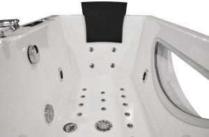 Cada de baie cu hidromasaj Turbo Spa 180 x 91 x 60 cm alba - Img 14