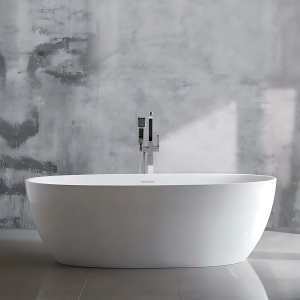 Cadă de baie freestanding acrilică Roma 170 cm - Img 4
