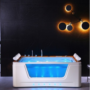 Cada de baie ZEFIR 934, Cu sistem de hidromasaj 192x131cm, Culoare Alb - Img 2