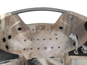 Cada de colt cu hidromasaj pentru 2 persoane SPA MUS-1060 Mediterranean 154 x 154 x 69 cm - Img 10