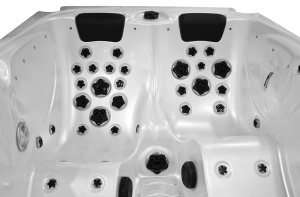 Cada hidromasaj jacuzzi pentru exterior PRO 1663 pentru 3 persoane 210 x 156 x 80 cm - Img 5