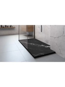 Cadita de dus 80x100 Magnum CARRARA Black - Img 8