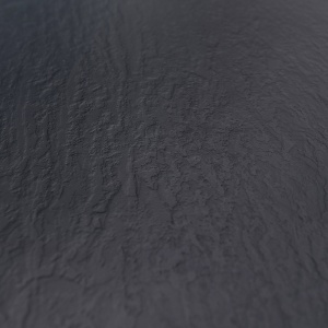Cadita de dus JUKO Slim Dreptunghiulara, 90x80cm, Structura de piatra, Culoare Negru - Img 3