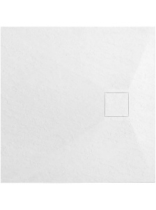 Cadita de dus Magnum Alb 90x90 - Img 2