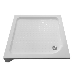 Cadita de dus patrata Pro MO-SXL02B alb 90 x 90 x 14 cm - Img 4