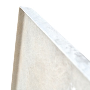 Cadita de dus rectangulara din piatra slim Silk alb 100x90 cm - Img 4