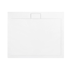 Cadita Dus din Acril PRO BESCO Ultra Slim, Sifon Inclus, Dimensiuni , 90 X 140 cm, Alb - Img 1