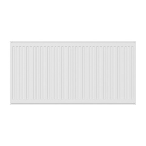 Calorifer din otel tip 22 cu conectare laterala Calor-WH-3, 60 x 120 cm, 1890 W, alb