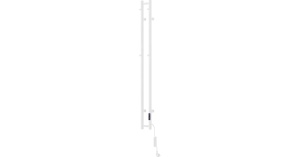 Calorifer radiator electric cu suport pentru prosoape 1405 x 137 mm, 150 W, Pino alb