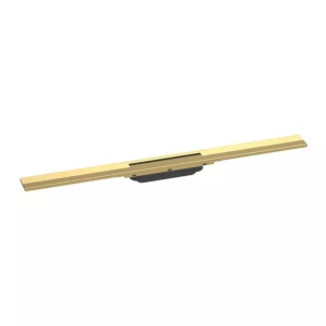 Capac pentru rigola de dus Hansgrohe RainDrain Flex ajustabil auriu lucios 80 cm - Img 1