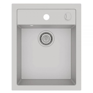 Chiuveta De Bucatarie Kernau, Model Minimalist Din Granit 40x50cm, Culoare Naturaj Bej