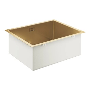 Chiuveta inox Grohe K700U culoare auriu periat, dimensiune 54.4x44.4 cm - Img 2