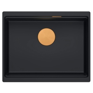 Chiuveta pentru bucatarie din granit Logan 100 Black - Img 5