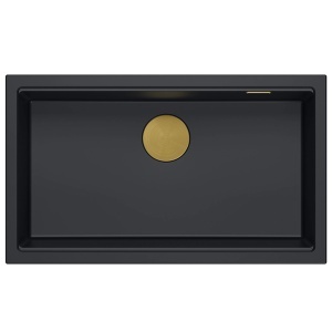 Chiuveta pentru bucatarie din granit Logan 110 Black - Img 5