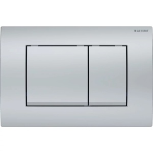 Clapeta de acționare Geberit Delta30 crom mat