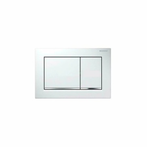 Clapeta de actionare Geberit Sigma30 alb crom lucios