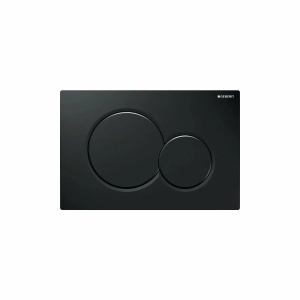 Clapeta de actionare PRO GEBERIT SIGMA 01,negru lucios - Img 1